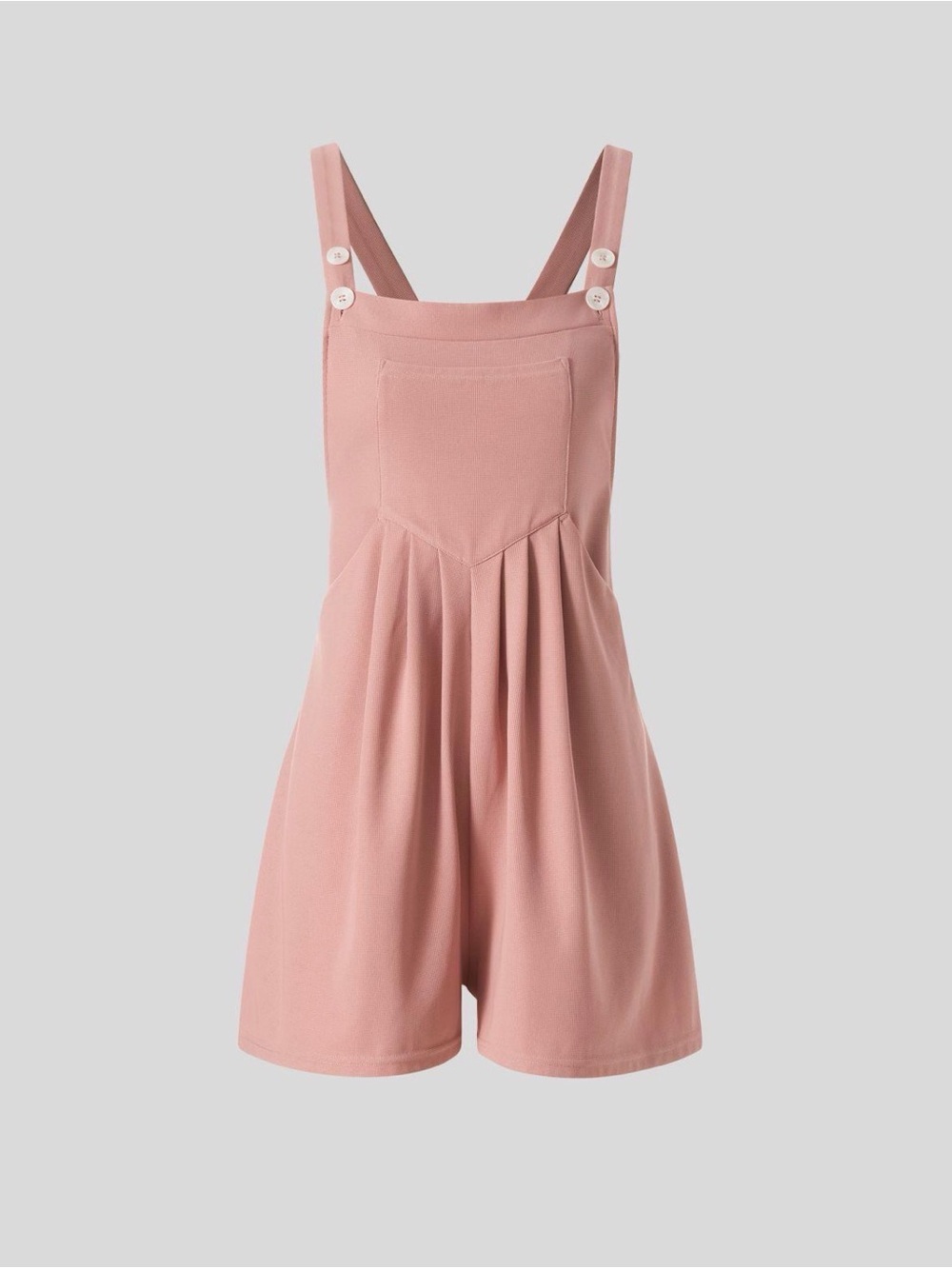 HALARA Dusty Pink Pinafore Romper